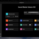 Captura de pantalla de la app Creative en PC